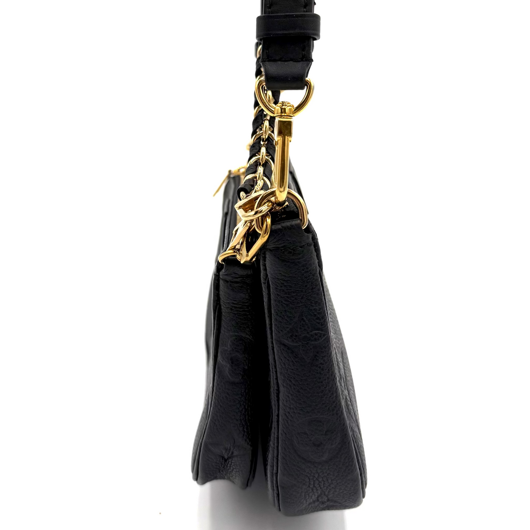 Monogram Empreinte Multi Pochette in Black Leather