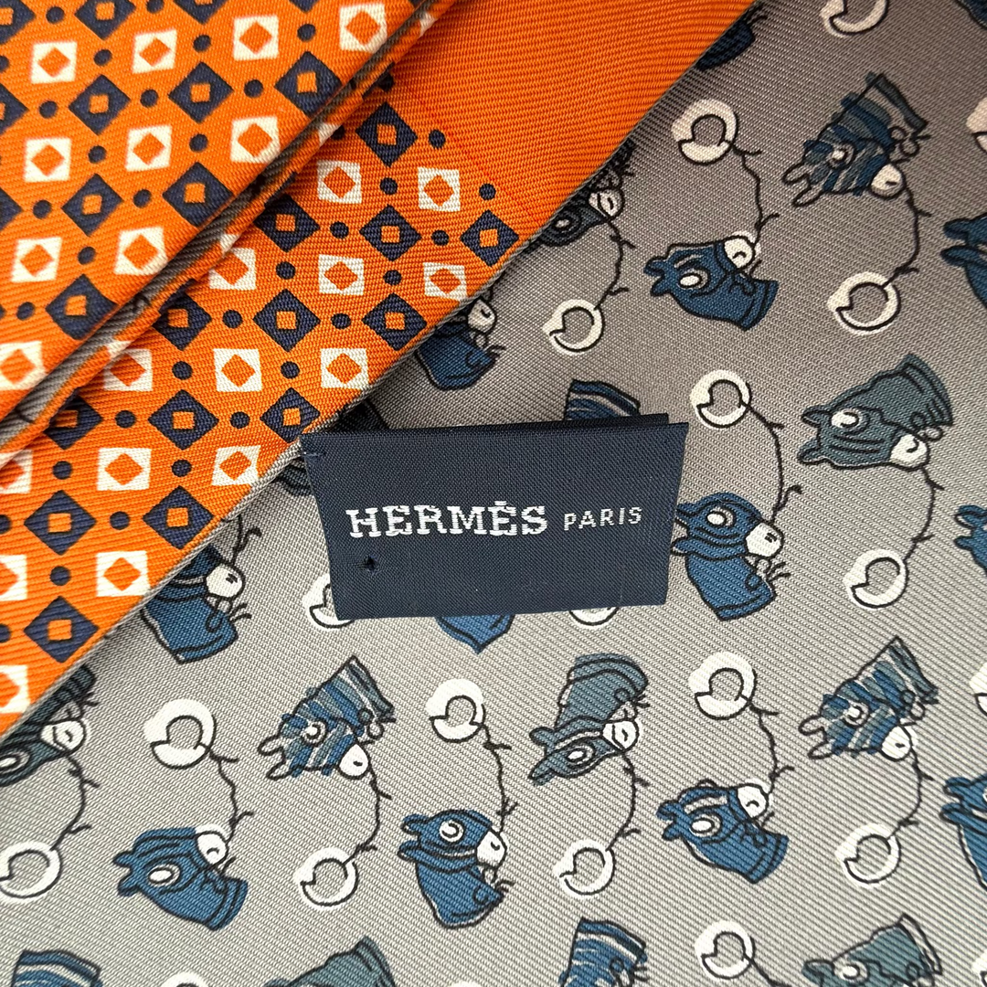 Double Sided Silk Scarf