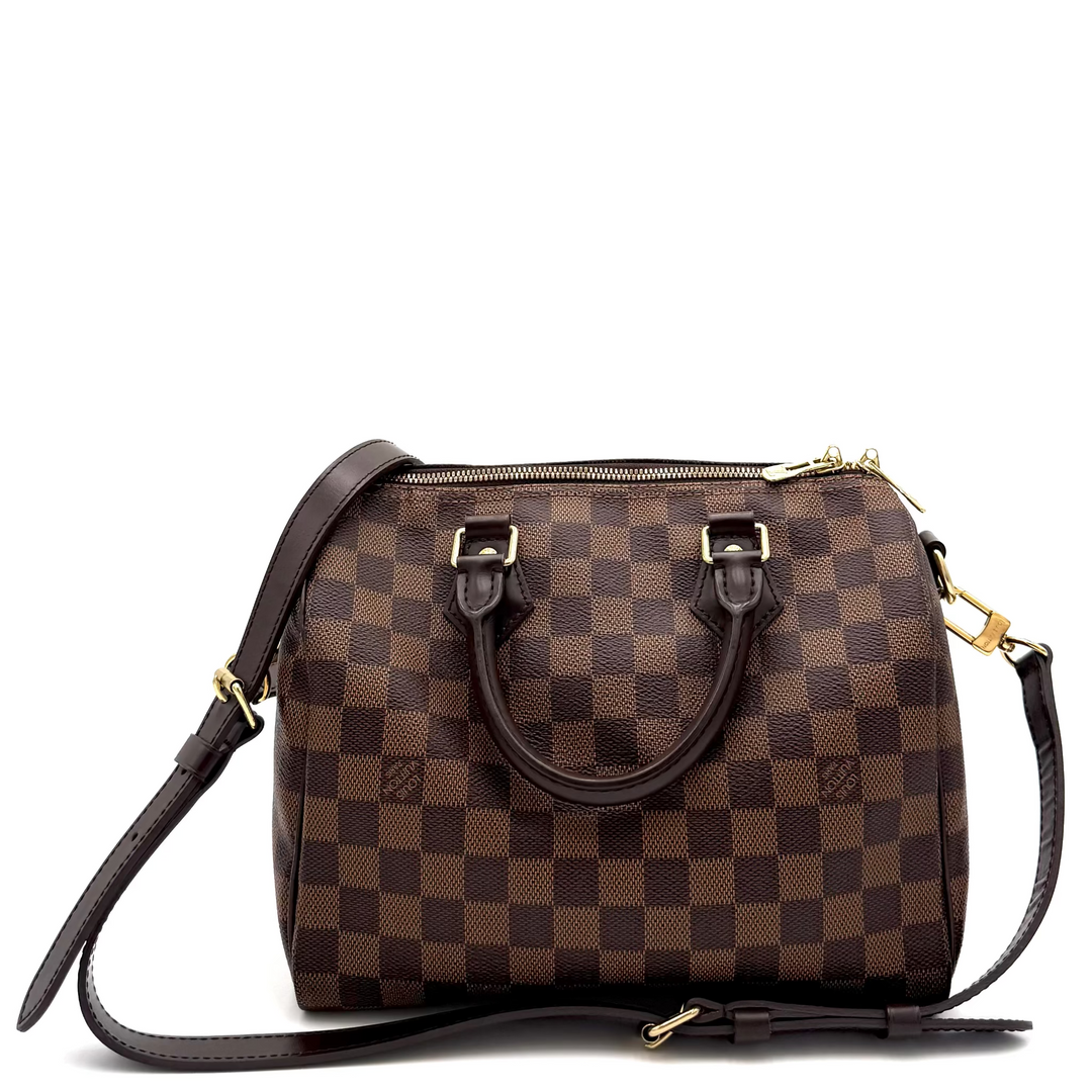 Speedy 25 Damier Ebene Bandouliere