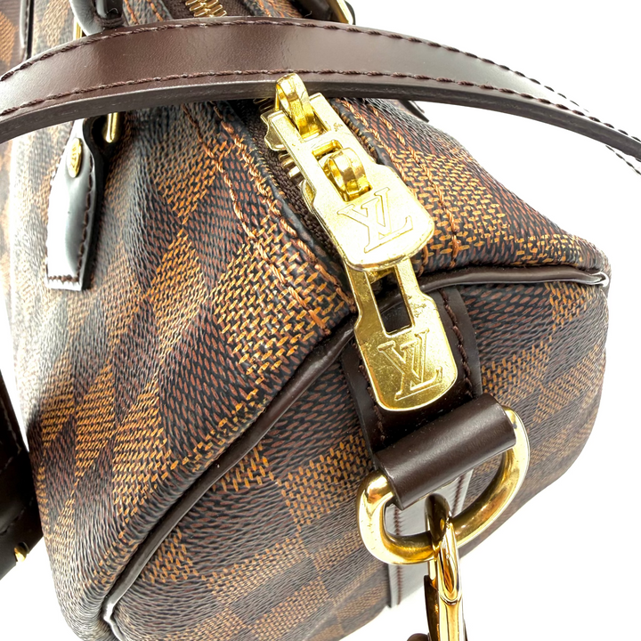 Speedy 25 Damier Ebene Bandouliere