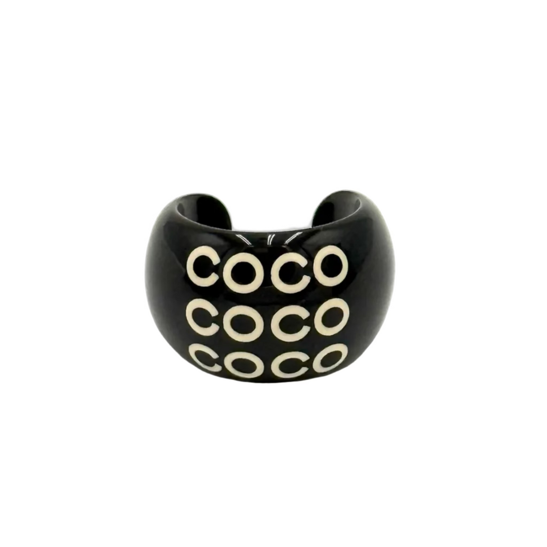Coco Crush Acrylic Resin Ring
