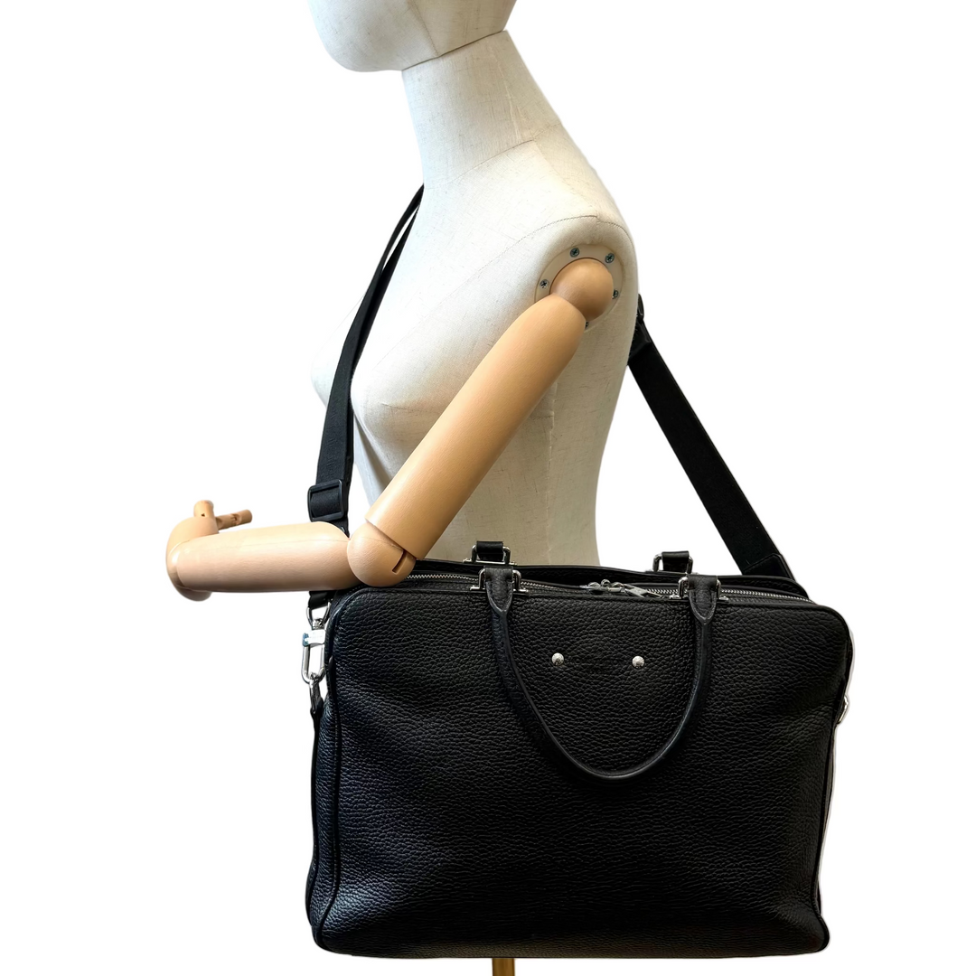 Armand Taurillon Leather Briefcase