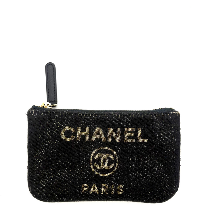 Deauville Denim O Case Mini Clutch