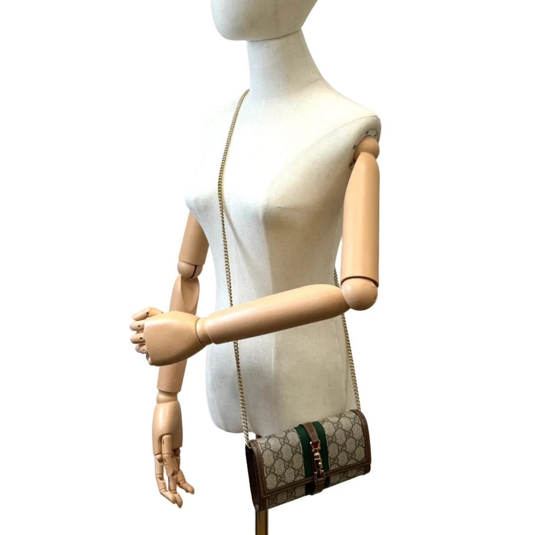 Jackie 1961 GG Supreme Wallet on Chain