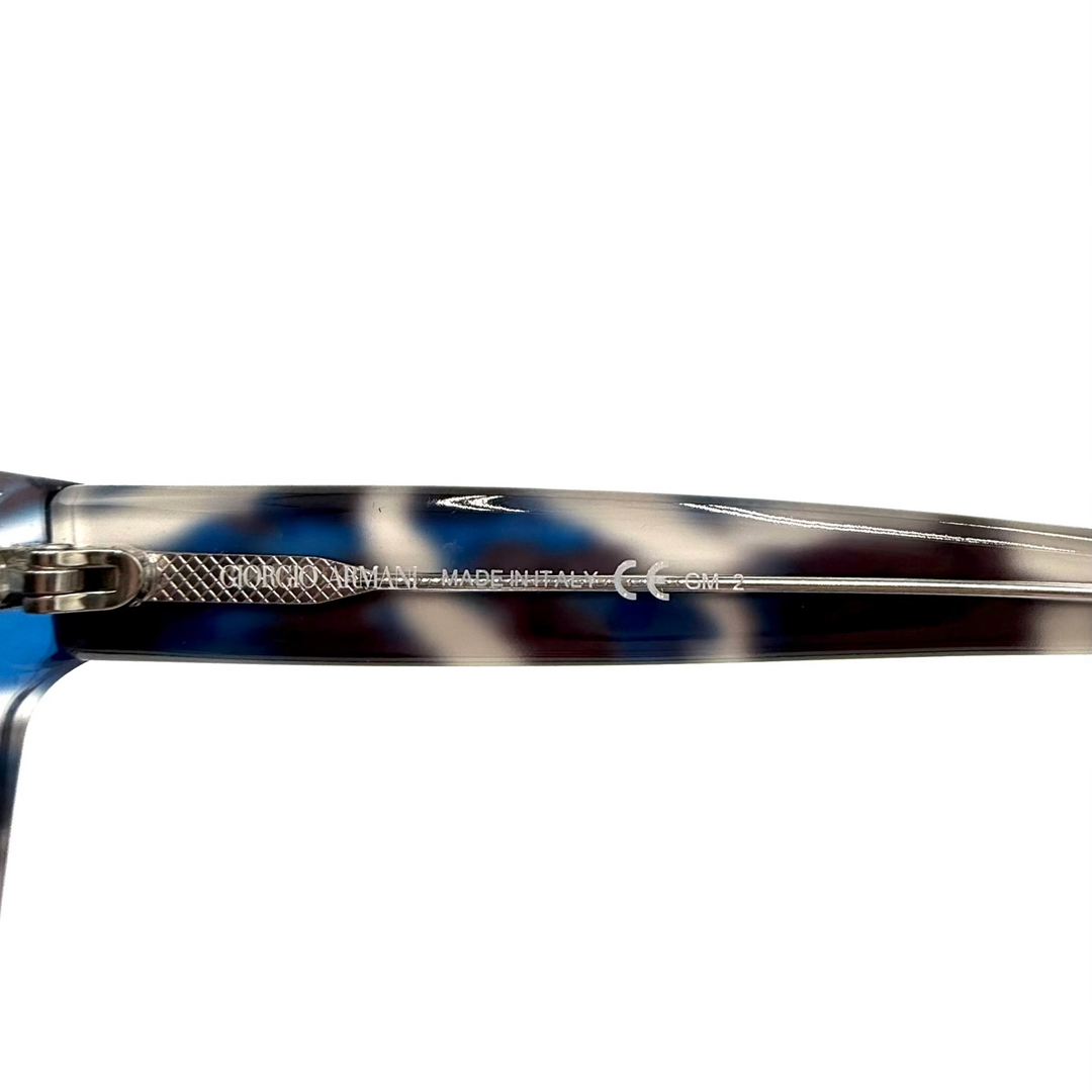 Armani Blue Tortoise Acetate Sunglasses