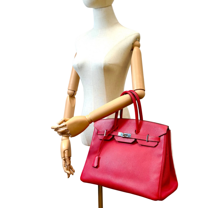 Hermès Birkin 35 Bougainvillier in Epsom Leather