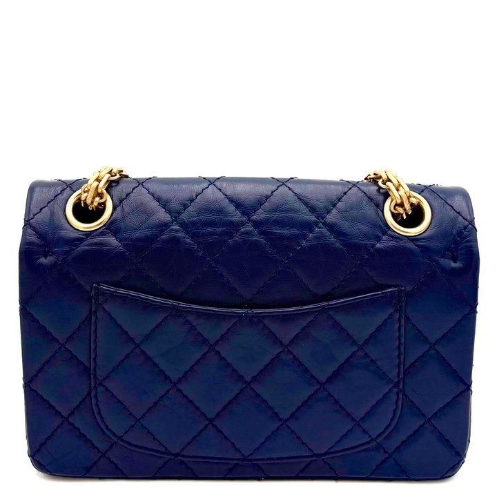 2.55 Reissue Mini Aged Calfskin Quilted Leather Bag