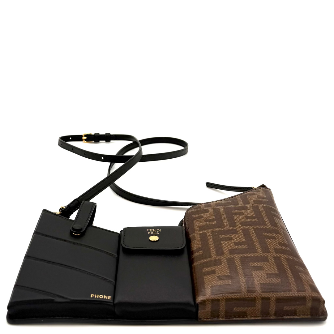 Bustine Mini 3 Pockets Crossbody Bag