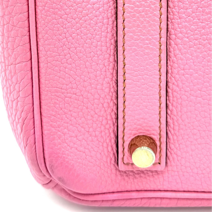 Birkin 35 Togo Leather Bubblegum Pink Bag