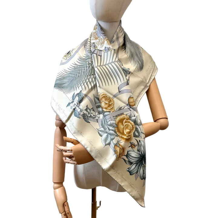Fleurs de L'Opera Silk Scarf by Julia Abadie