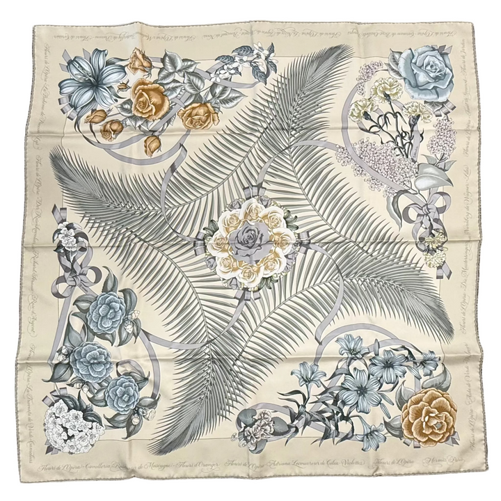 Fleurs de L'Opera Silk Scarf by Julia Abadie