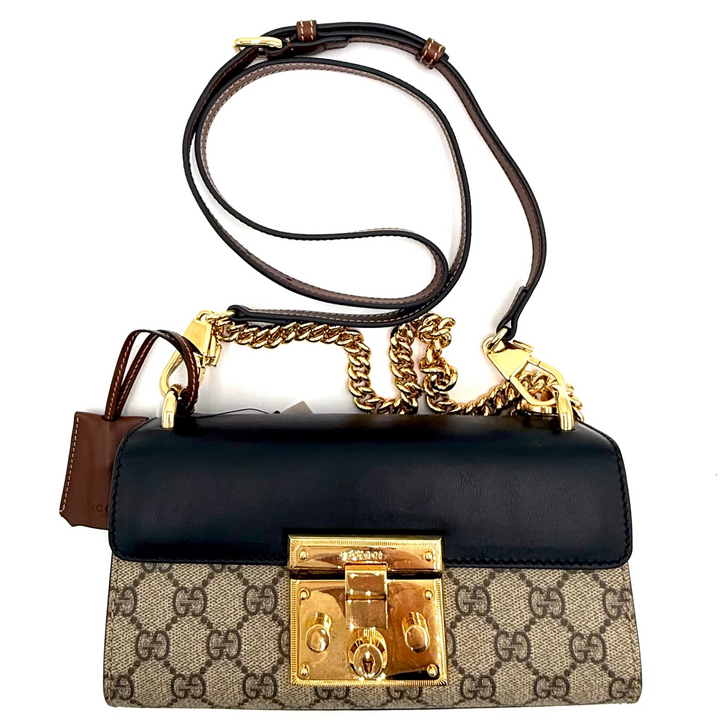 Padlock Small GG Supreme Shoulder Bag