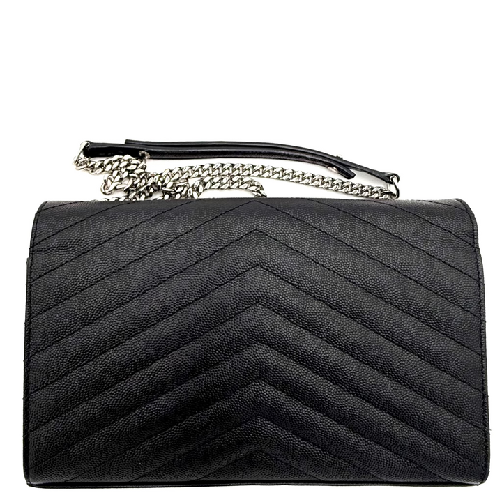 Cassandre Metalasse Envelope Wallet on Chain in Black