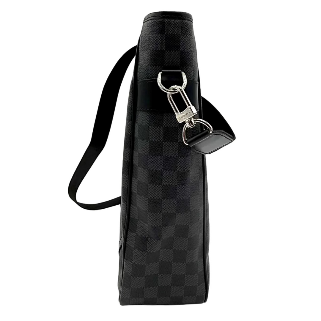 Tadao PM Damier Graphite Canvas Tote Bag