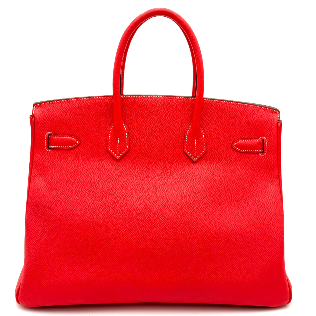 Birkin 35 Candy Collection Epsom Leather Bag