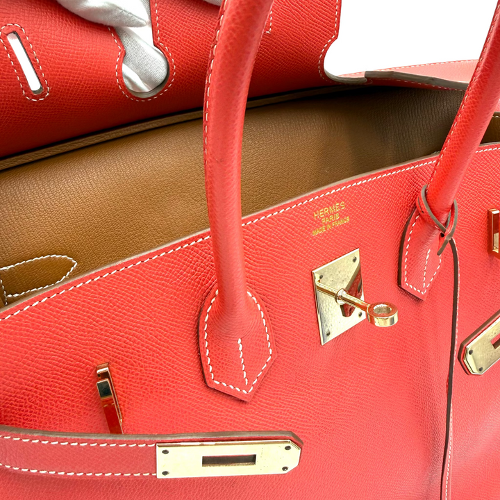 Birkin 35 Candy Collection Epsom Leather Bag