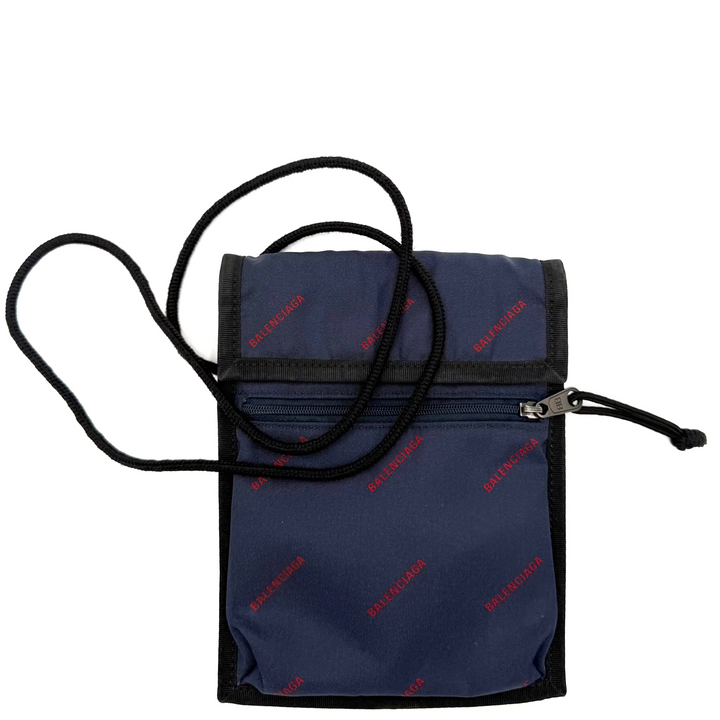 Explorer All Over Logo Pouch with Strap