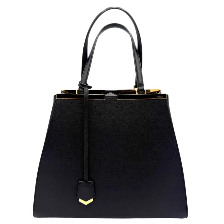 3Jours Large Vitello Elite Leather Bag