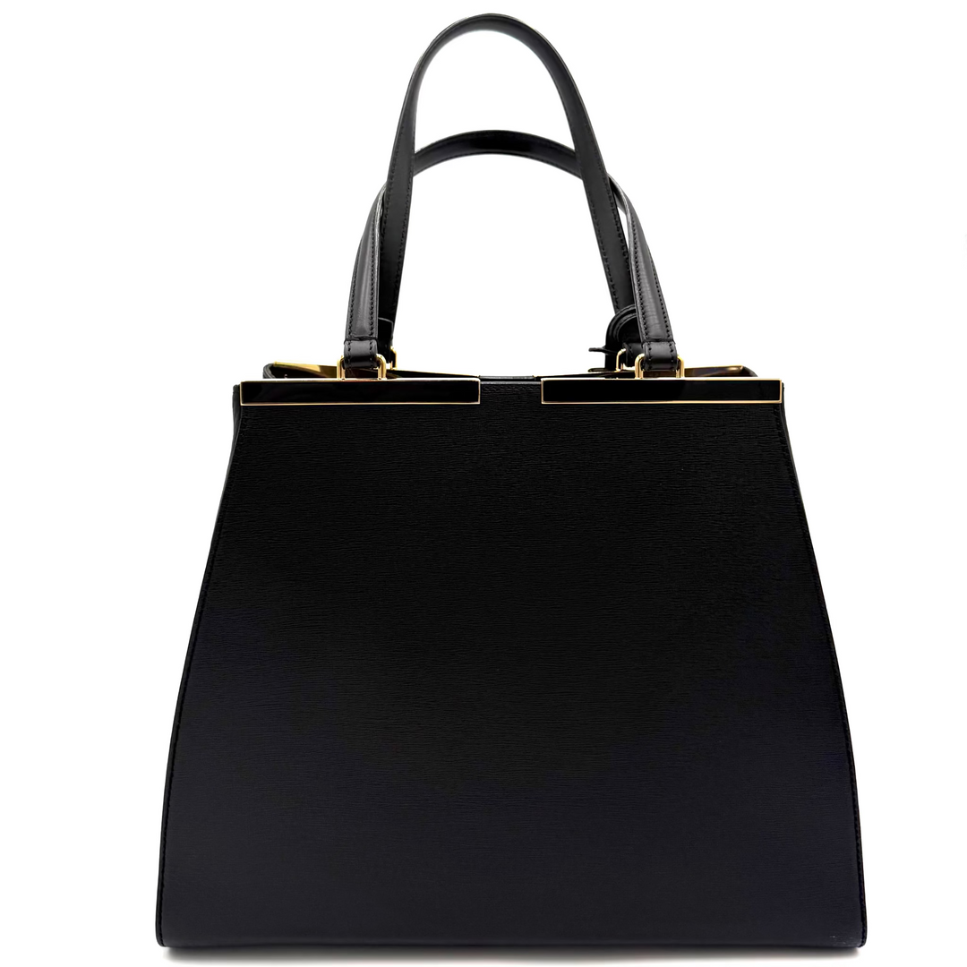 3Jours Large Vitello Elite Leather Bag