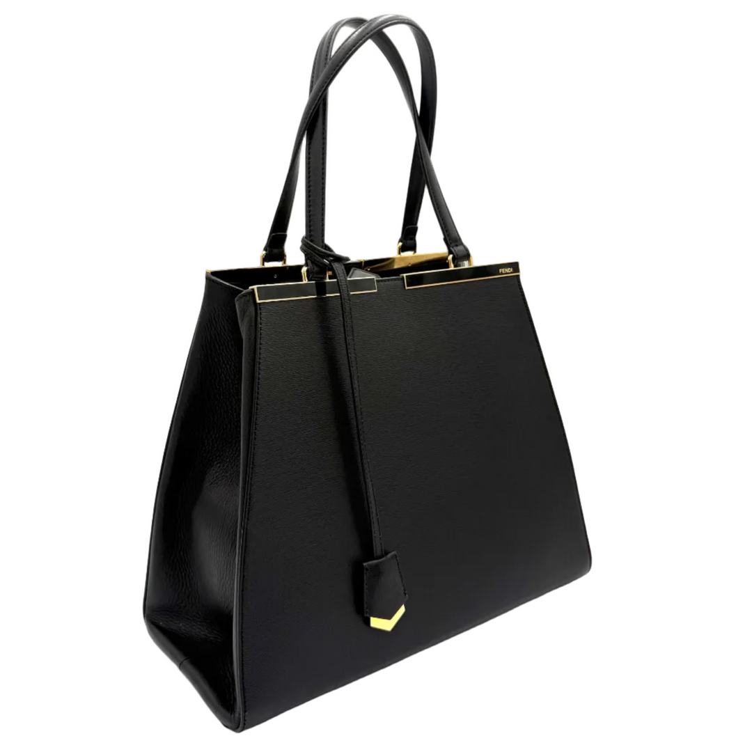 3Jours Large Vitello Elite Leather Bag