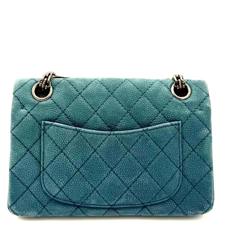 2.55 Reissue 224 Quilted Nubuck Leather Flap Bag