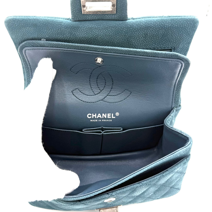 2.55 Reissue 224 Quilted Nubuck Leather Flap Bag