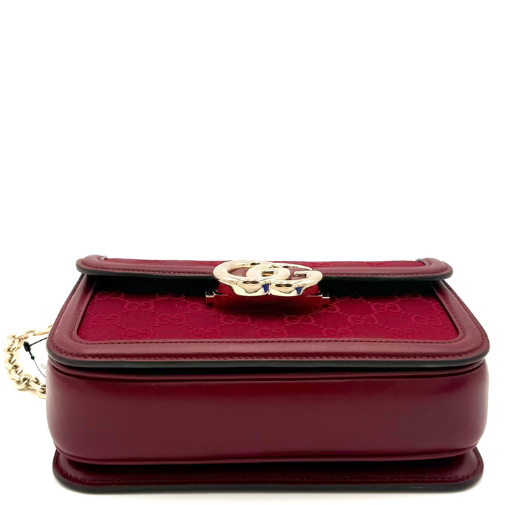 Go Red Canvas/Leather Bag