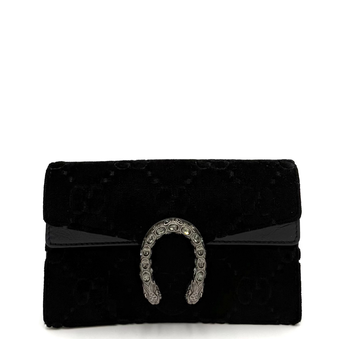 Dionysus Super Mini Velvet Bag