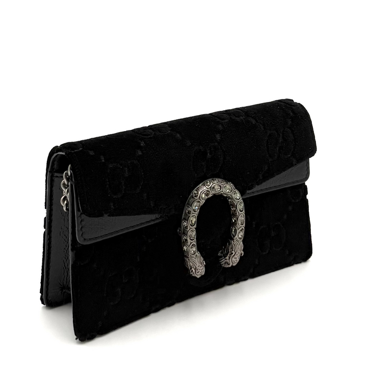 Dionysus Super Mini Velvet Bag