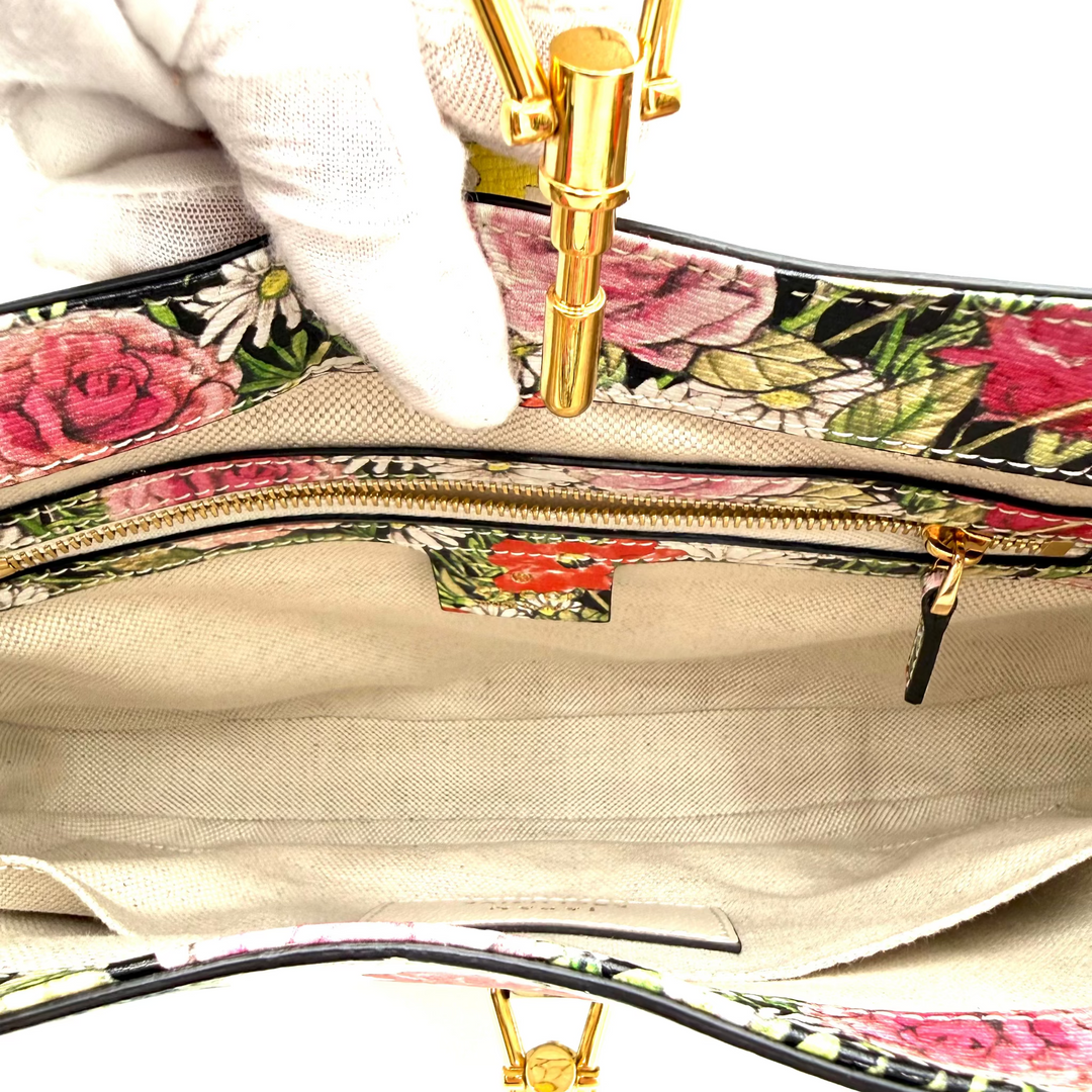 Yuko Higuchi Jackie 1961 Floral Handbag