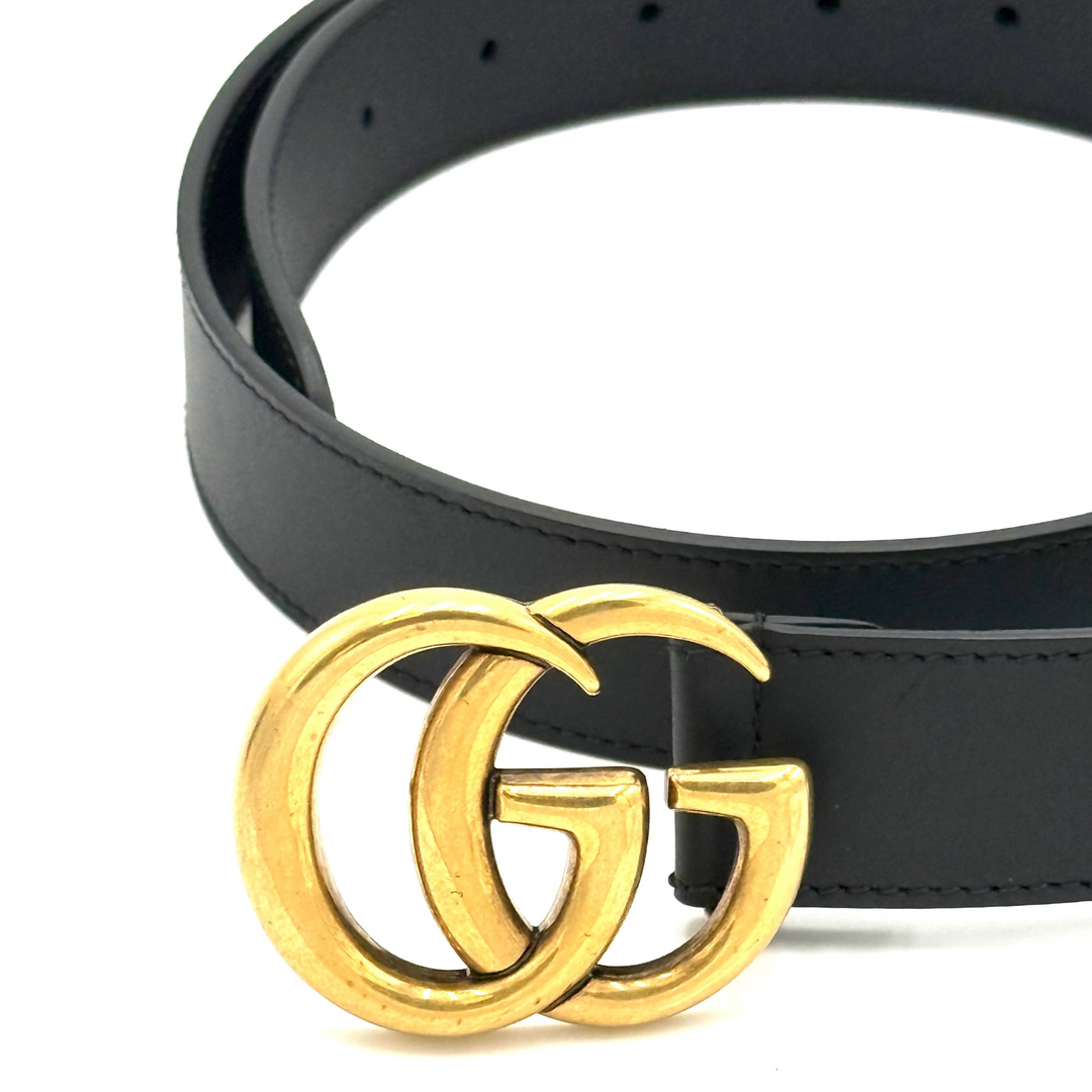 GG Marmont Leather Belt