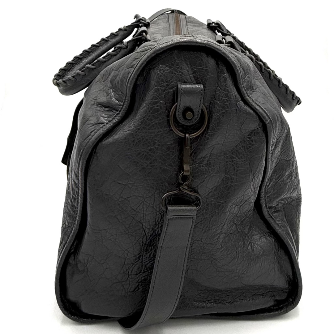 Classic Studs Large Velo Agneau Leather Bag