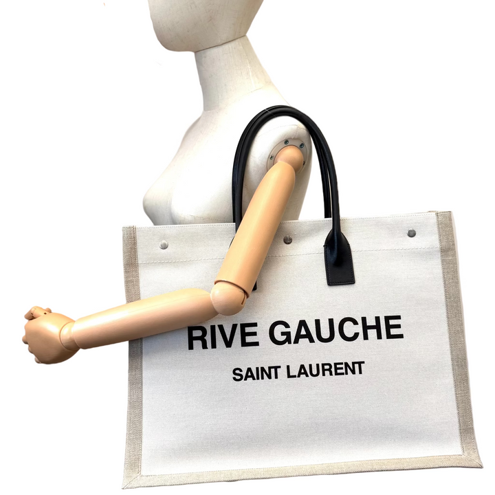 Rive Gauche Canvas Tote Bag