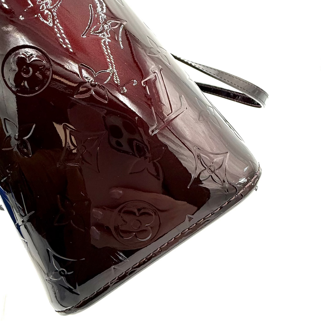 Monogram Vernis Amarante Tote