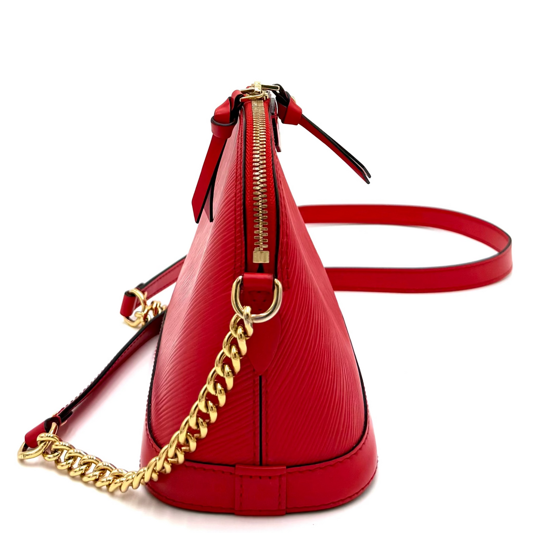 Alma Mini Epi Leather Crossbody Bag