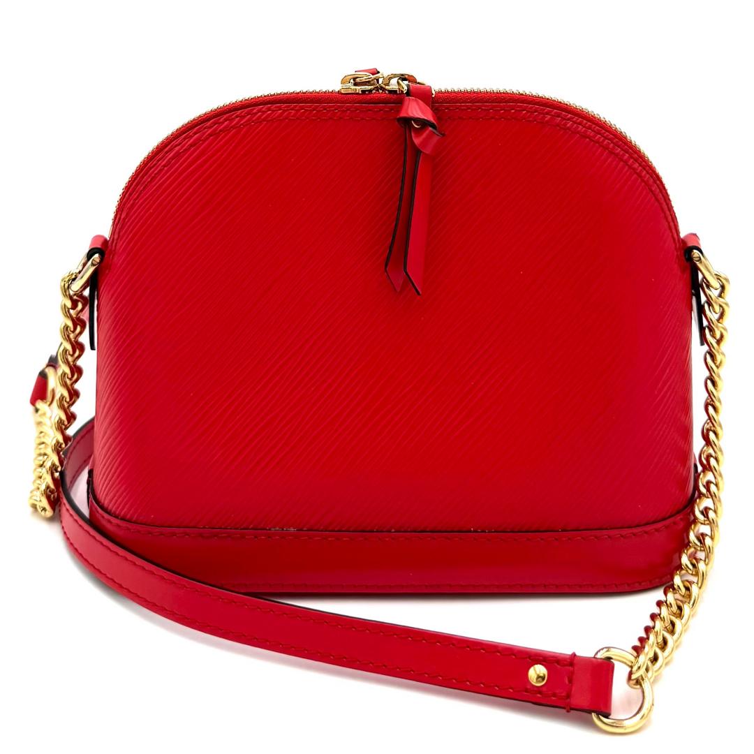 Alma Mini Epi Leather Crossbody Bag