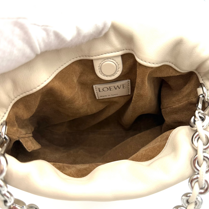 Mellow Nappa Leather Flamenco Knot Clutch