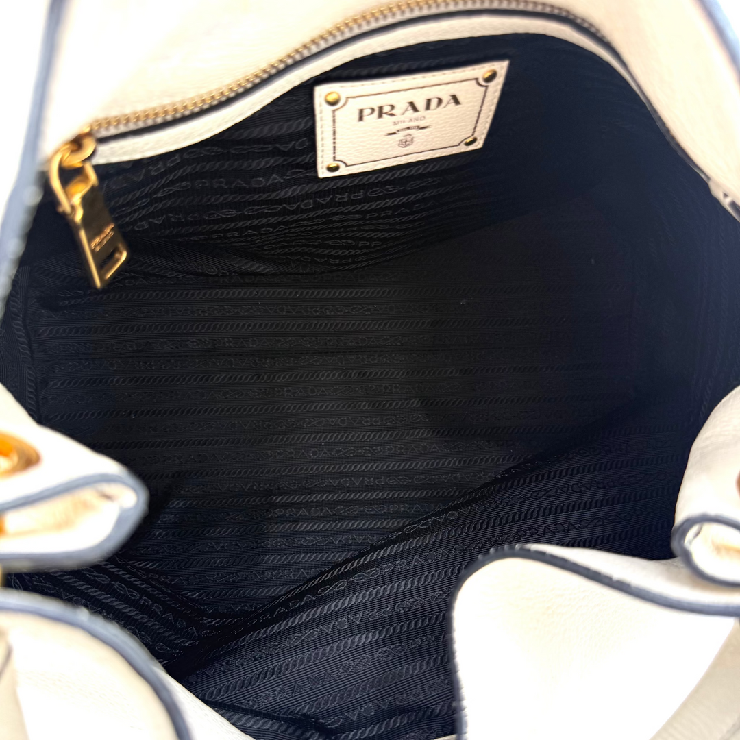 Prada Vitello Phenix Shoulder Bag