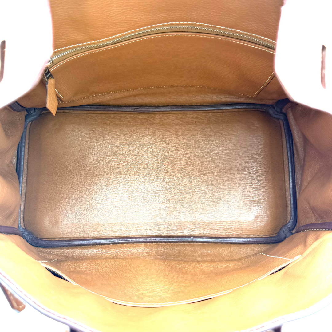 Gold Birkin 30 in Togo Leather With Palladium Hardware