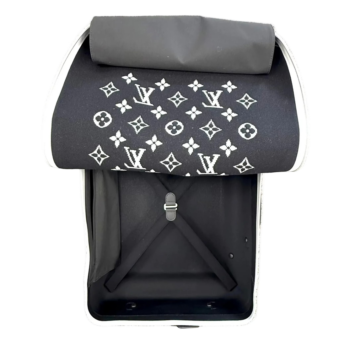 Monogram Soft Horizon 55 Knit Luggage