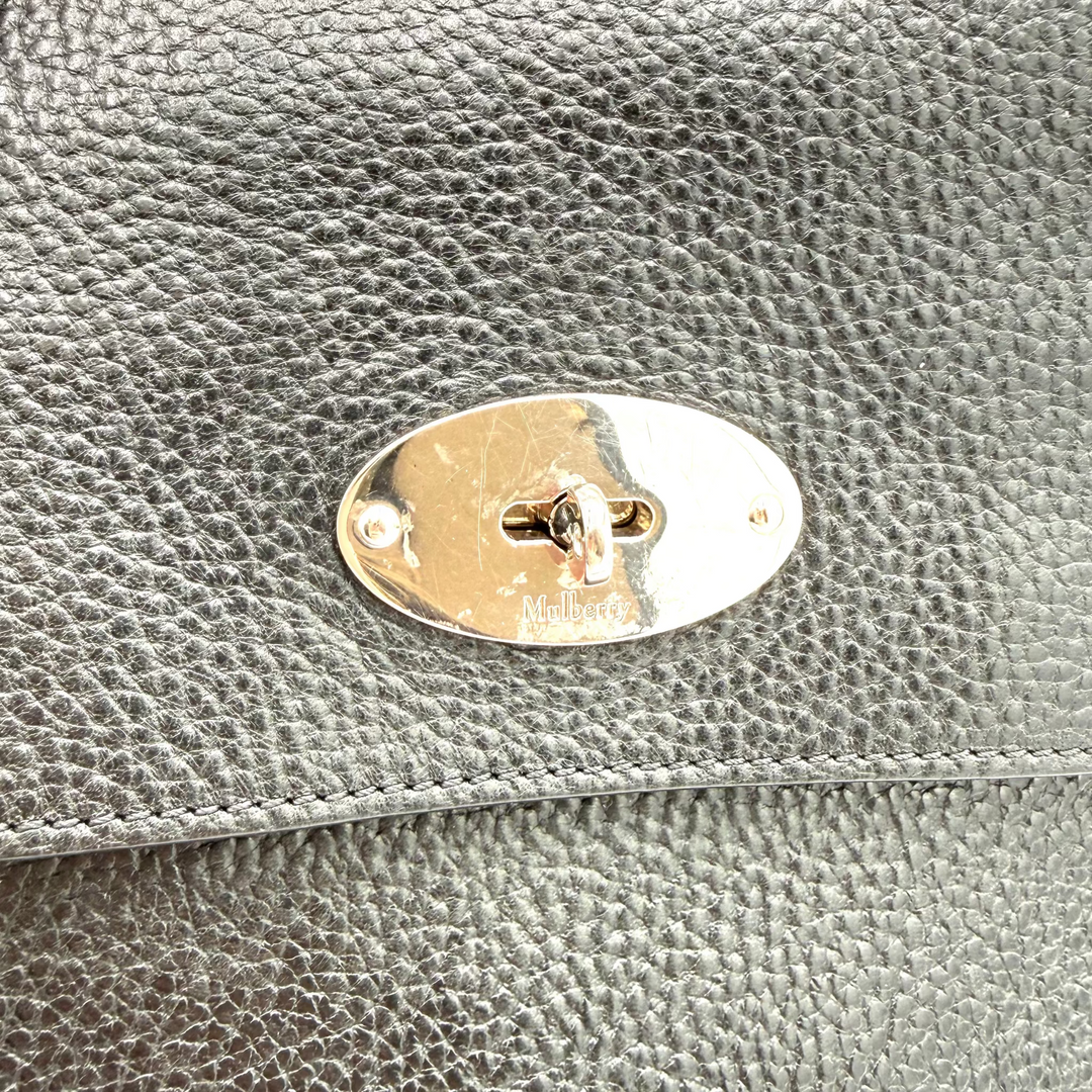 Black Leather Messenger Bag