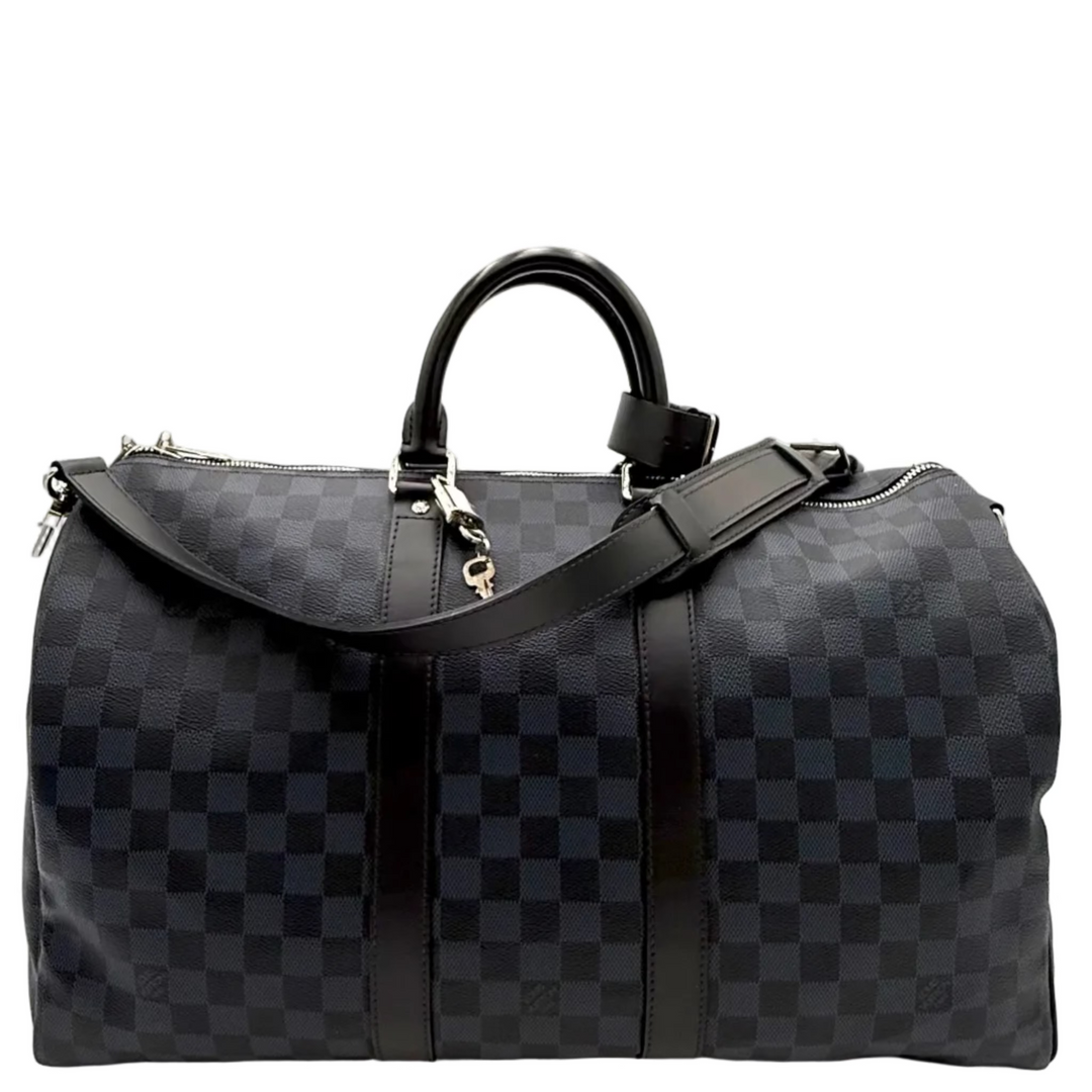 Damier Cobalt Keepall Bandouliere 45