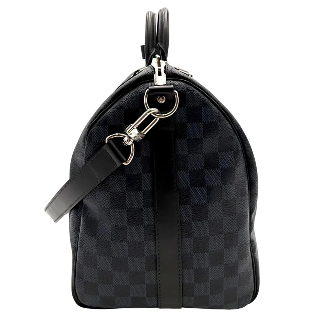 Damier Cobalt Keepall Bandouliere 45