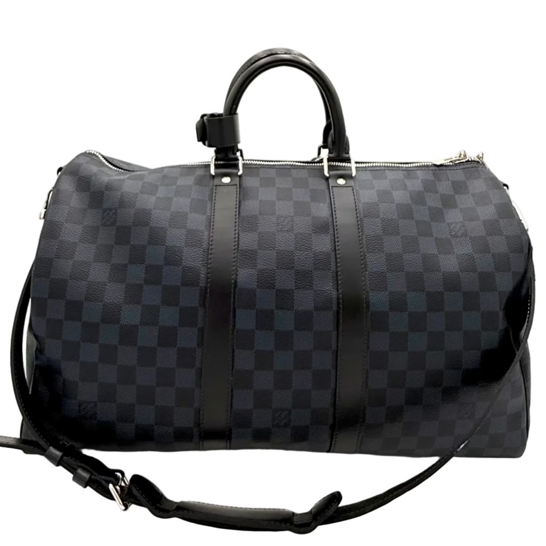 Damier Cobalt Keepall Bandouliere 45