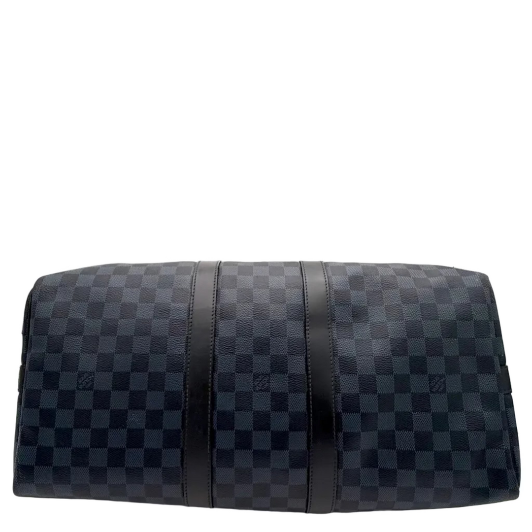 Damier Cobalt Keepall Bandouliere 45