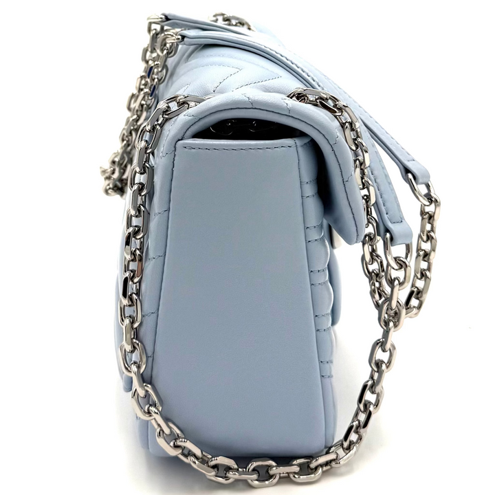 GG Marmont Pastel Blue Medium Shoulder Bag