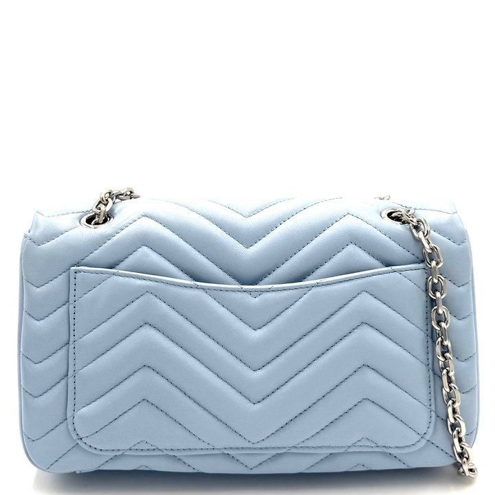 GG Marmont Pastel Blue Medium Shoulder Bag