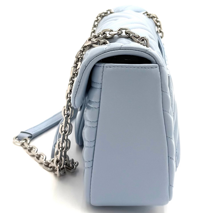 GG Marmont Pastel Blue Medium Shoulder Bag