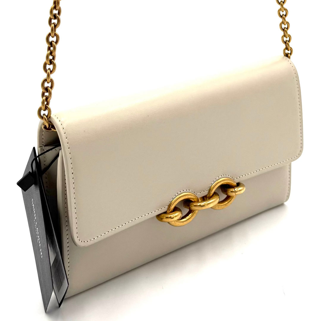 Le Maillon Wallet on Chain in Ivory