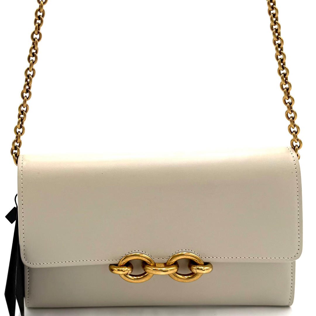 Le Maillon Wallet on Chain in Ivory